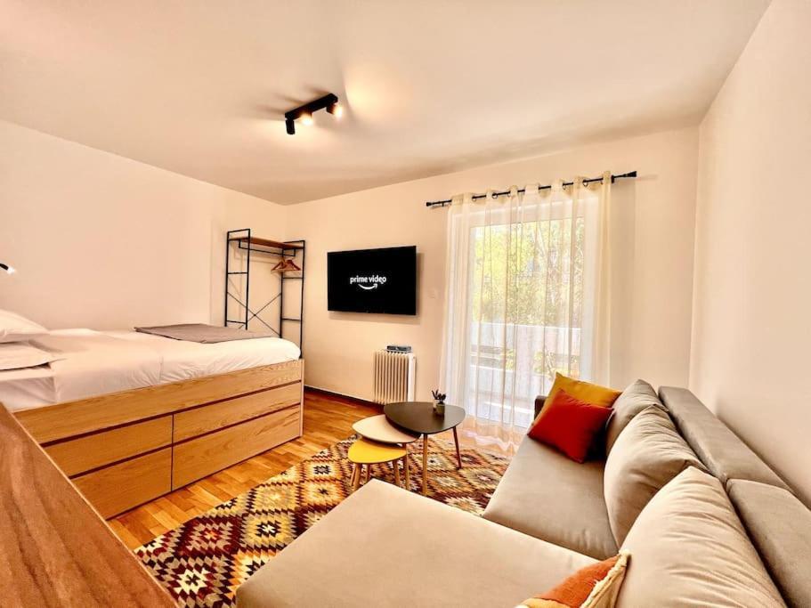 Lovely Studio 3-Min From Beach Palaio Faliro Exterior photo