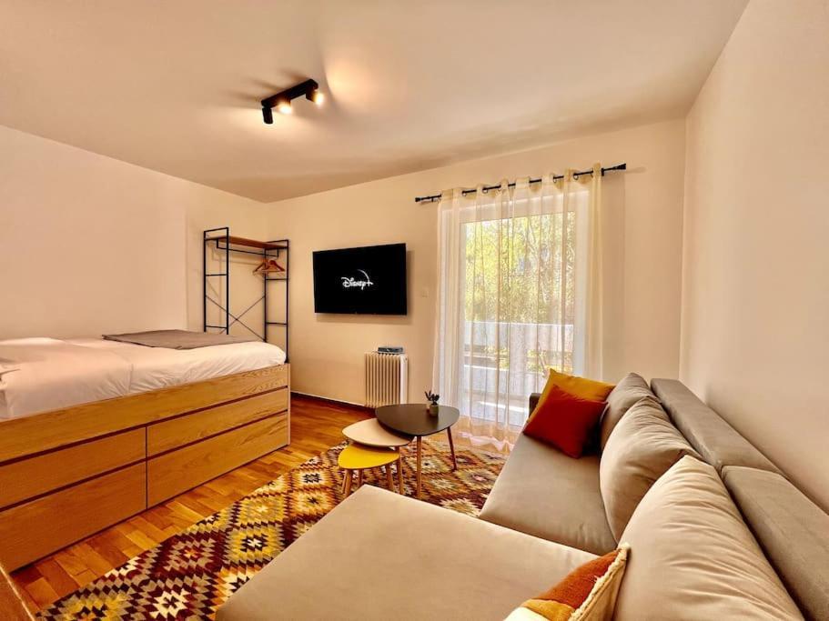 Lovely Studio 3-Min From Beach Palaio Faliro Exterior photo
